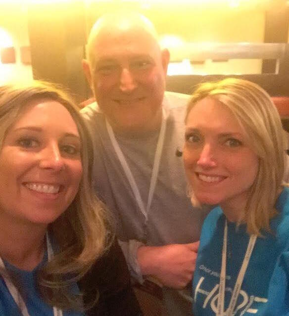 Samantha Mixon Thompson with Chris Sabia