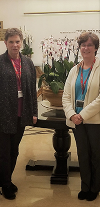 Karen & Donna in Jerusalem